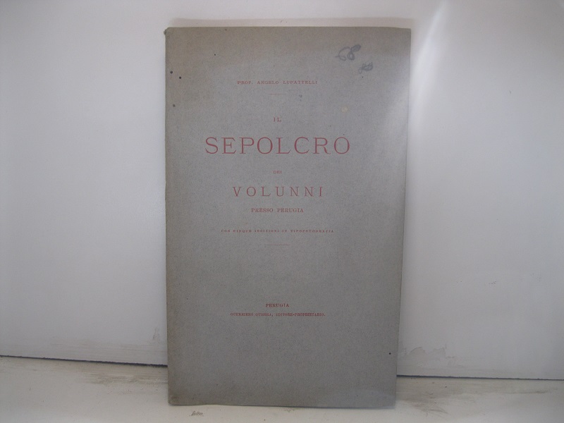 Il sepolcro dei Volunni presso Perugia con cinque incisioni in tipofotografia